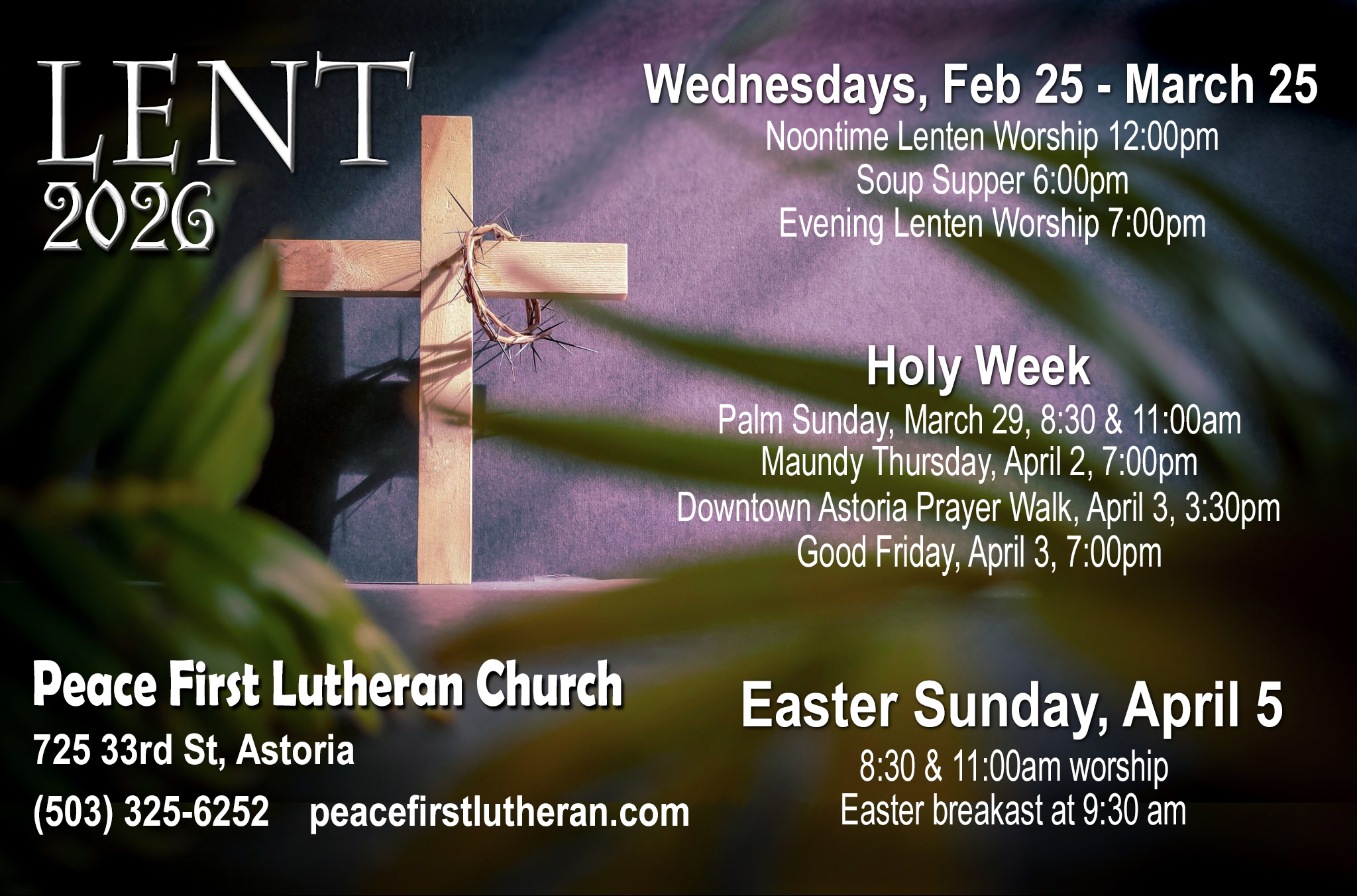 Peace First Lutheran Church, Astoria, OR