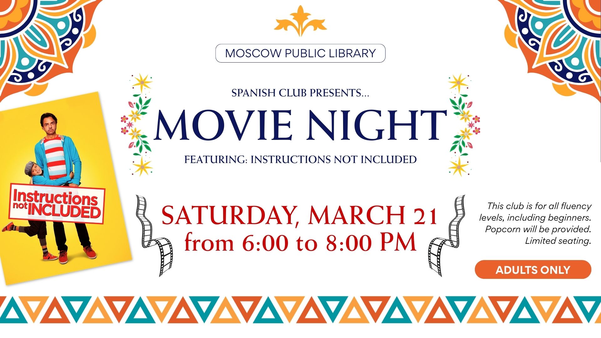 Spanish Movie Night - Positive Life Radio